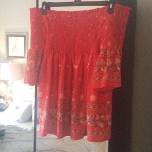 Off the shoulder top